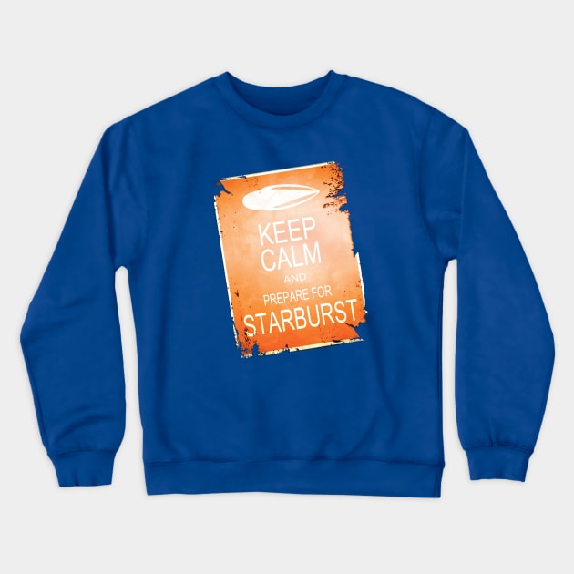 Prepare for Starburst Crewneck Sweatshirt by spritelady